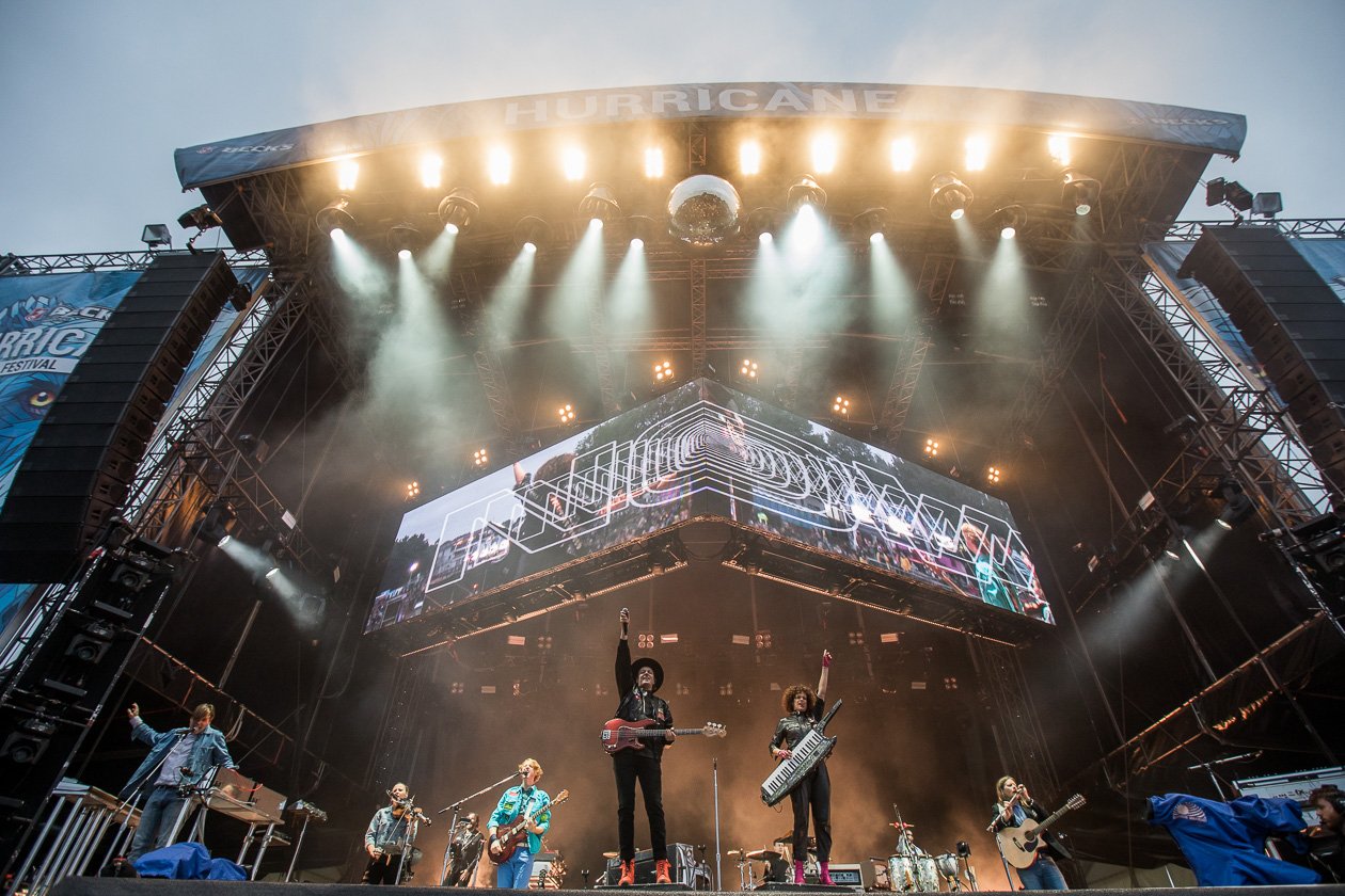 Ein Highlight am Sonntag. – Arcade Fire.