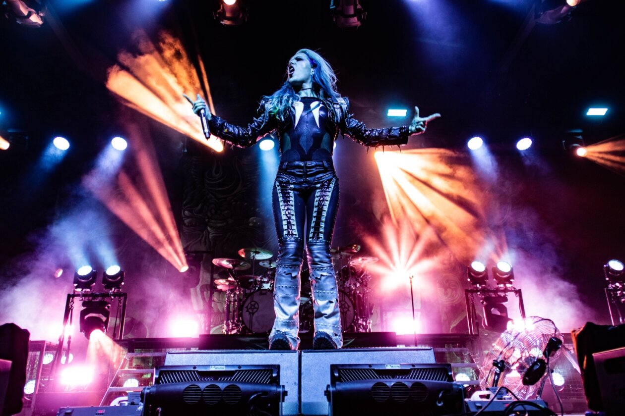 The European Siege Tour: Arch Enemy mit der neuen Platte "Deceivers" und Co-Headliner Behemoth. – Arch Enemy in Berlin.