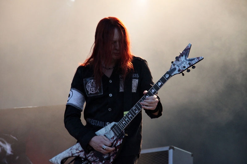 Arch Enemy – Gewohnt starke Performance. – Michael Amott