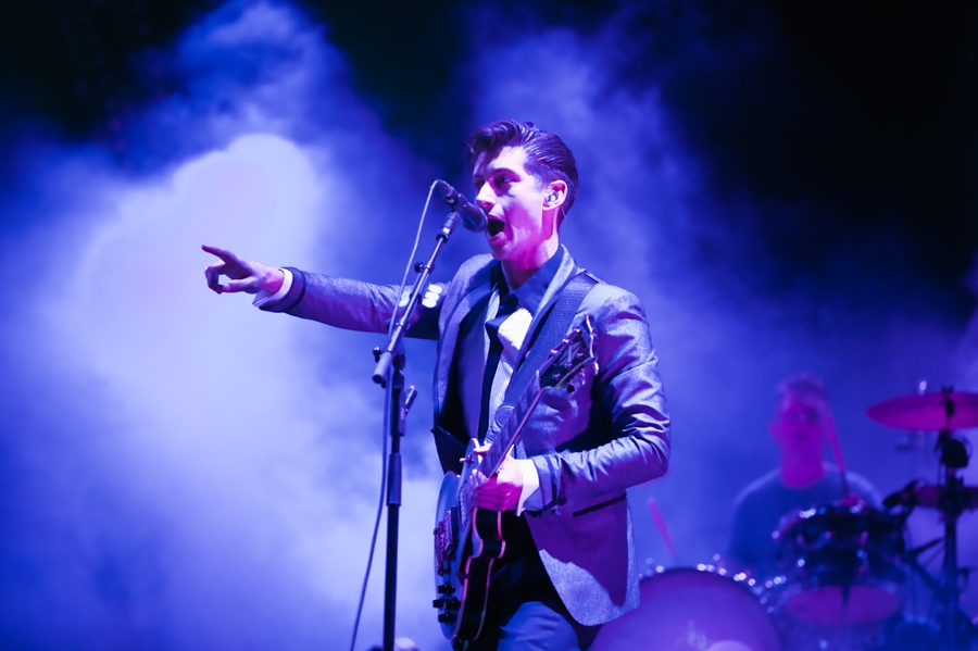 Headliner am Samstag. – Arctic Monkeys.