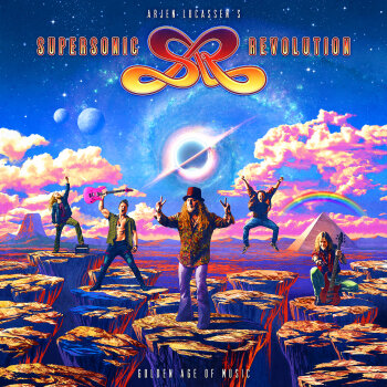 Arjen Lucassen's Supersonic Revolution - The Golden Age Of Music Artwork