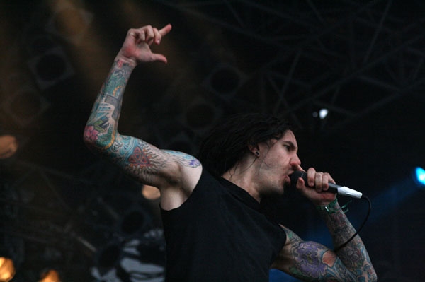 As I Lay Dying – Fuckin' brutal. – Tim Lambesis