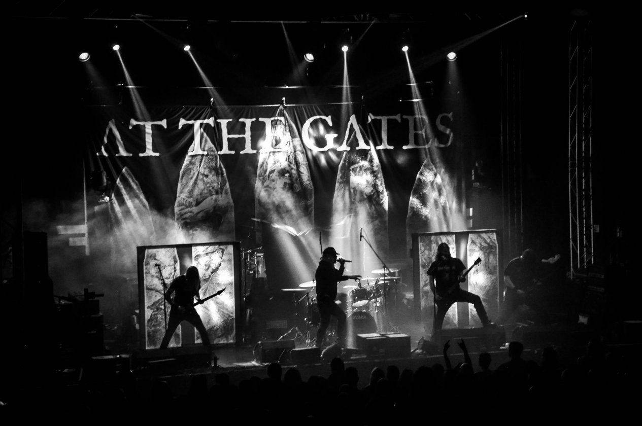 Mit Behemoth auf "Ecclesia Diabolica Evropa"-Tournee. – At The Gates.