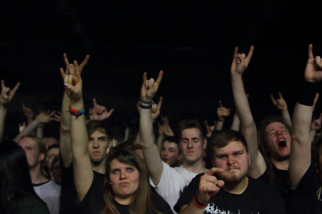 ABR marschieren "The Final March" mit Heaven Shall Burn. – August Burns Red.