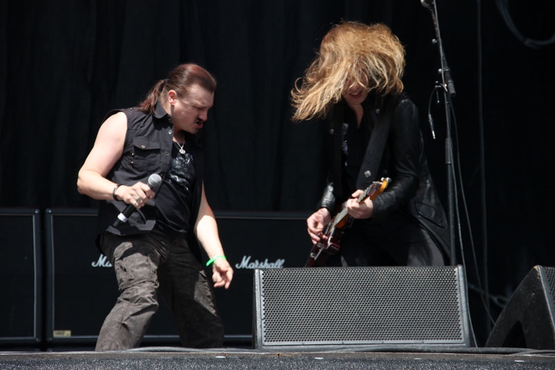 Hatten viel zu erzählen zwischen den Songs – Axxis