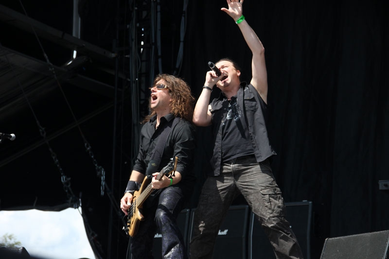 Hatten viel zu erzählen zwischen den Songs – Axxis