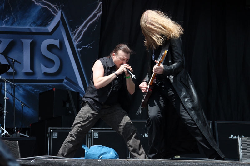 Hatten viel zu erzählen zwischen den Songs – Axxis