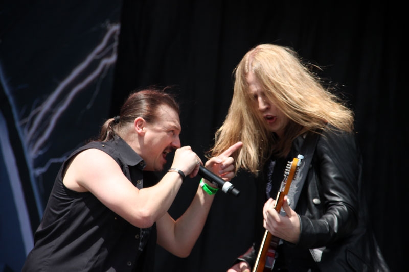 Hatten viel zu erzählen zwischen den Songs – Axxis