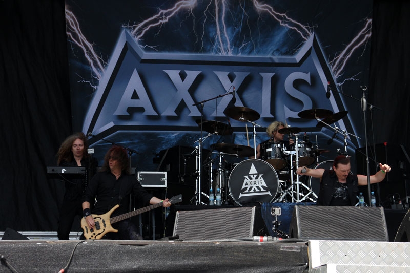 Hatten viel zu erzählen zwischen den Songs – Axxis