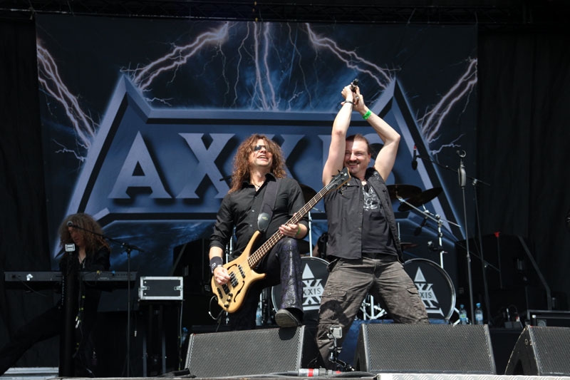 Hatten viel zu erzählen zwischen den Songs – Axxis