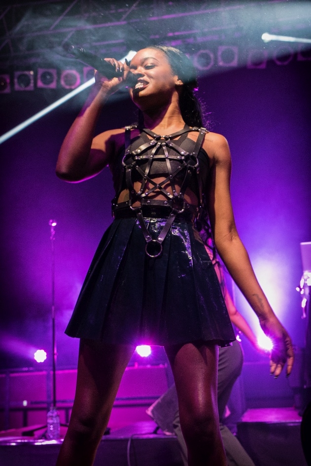 Die New Yorkerin im Huxley's Neue Welt, Berlin. – Azealia Banks in Berlin.