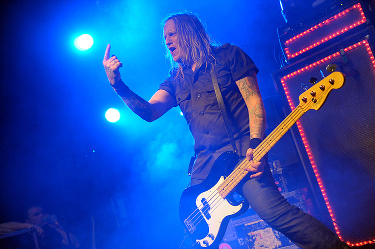 Backyard Babies – Die Babies in der Essigfabrik als Support von Danko Jones – Johan Blomquist.