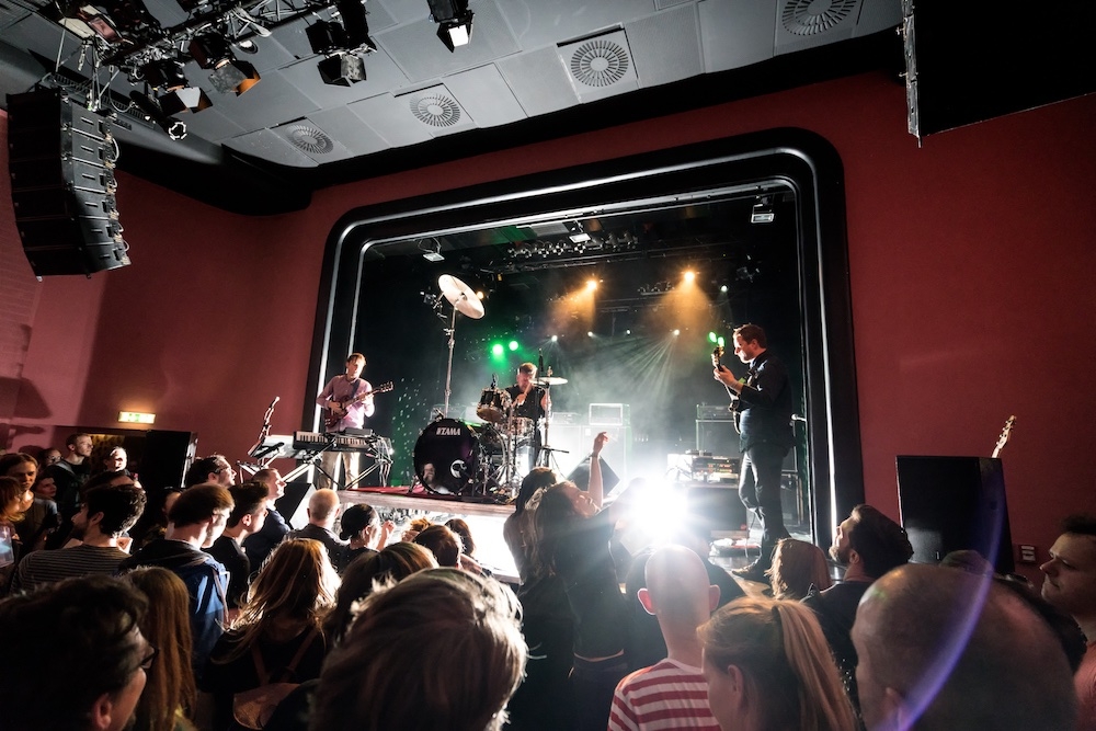 Live eine Wucht: Jon Stanier, Ian Williams und Dave Konopka. – Battles.