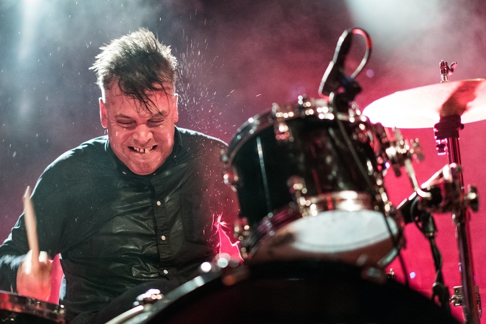 Battles – Live eine Wucht: Jon Stanier, Ian Williams und Dave Konopka. – Feuer frei!