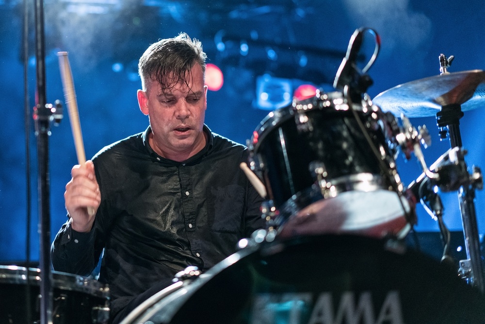 Battles – Live eine Wucht: Jon Stanier, Ian Williams und Dave Konopka. – Jon Stanier.