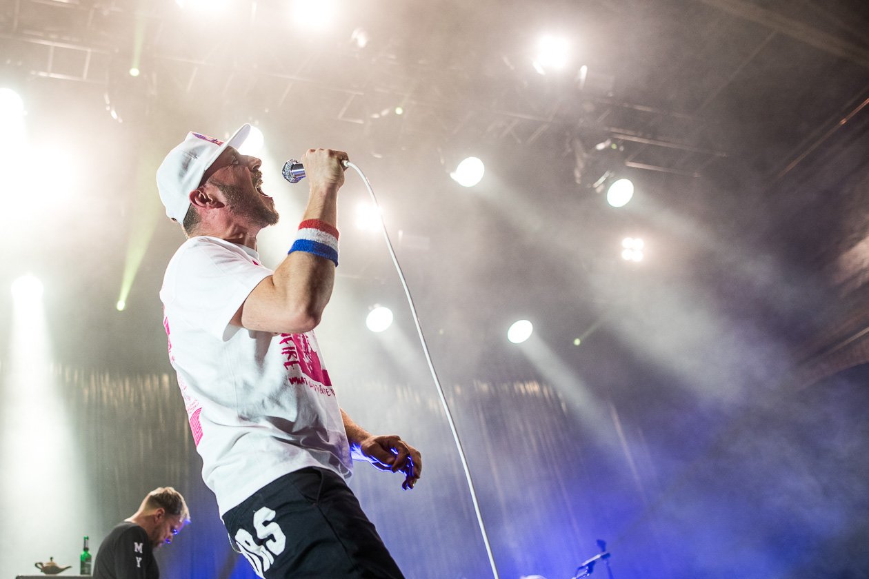 Beatsteaks – Die Berliner on tour. – Arnim am Mic.