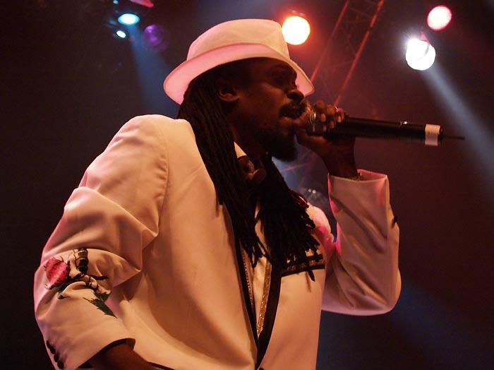 Beenie Man beim Afro-Pfingsten 2007 in Winterthur. – 