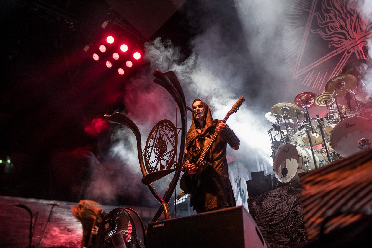 Behemoth – Support für Slipknot in der Hauptstadt. – Nergal.