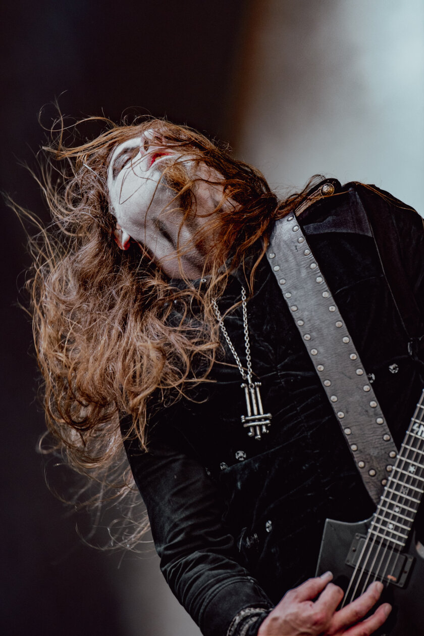 Die Extreme-Metaller aus Polen lieferten am Festivalsamstag einen der Gigs des Tages ab. – Behemoth.