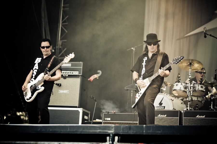 Bela B. auf der Mainstage 2010. – Bela B. auf dem Area 4 2010.