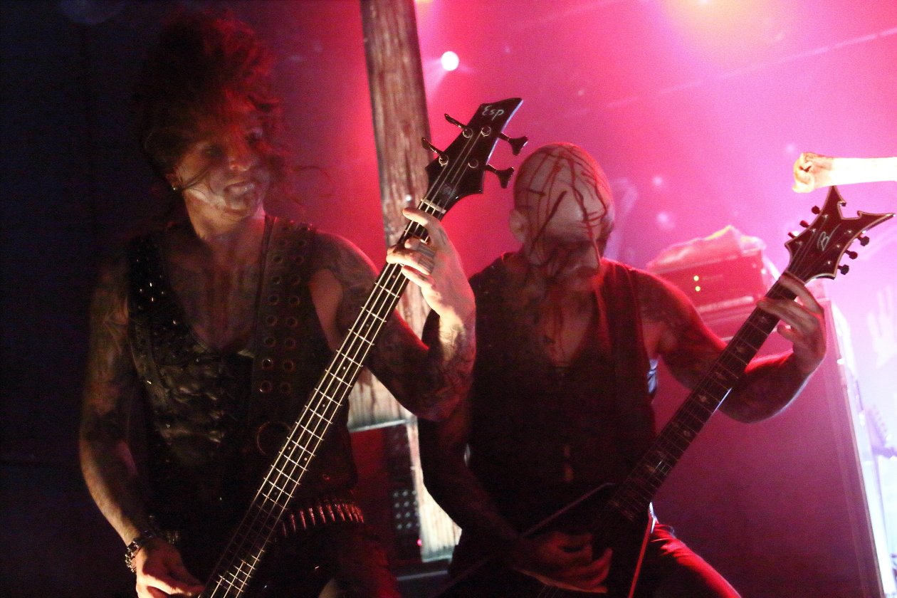 Helmuth und Co. zelebrieren ihr "Totenritual". – Belphegor