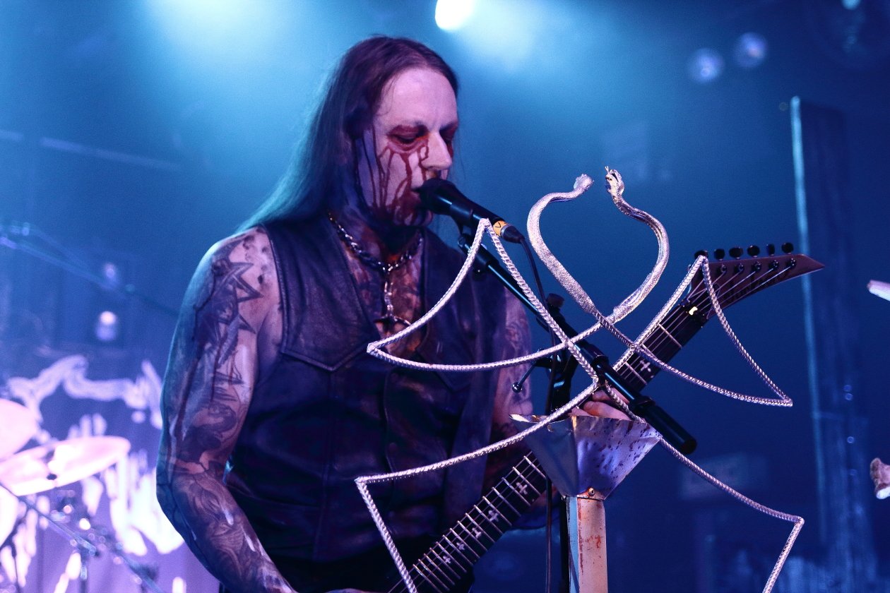 Helmuth und Co. zelebrieren ihr "Totenritual". – Belphegor