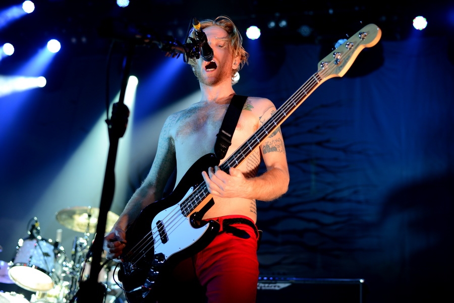 Die Rocker der Stunde in Köln. – Biffy Clyro.