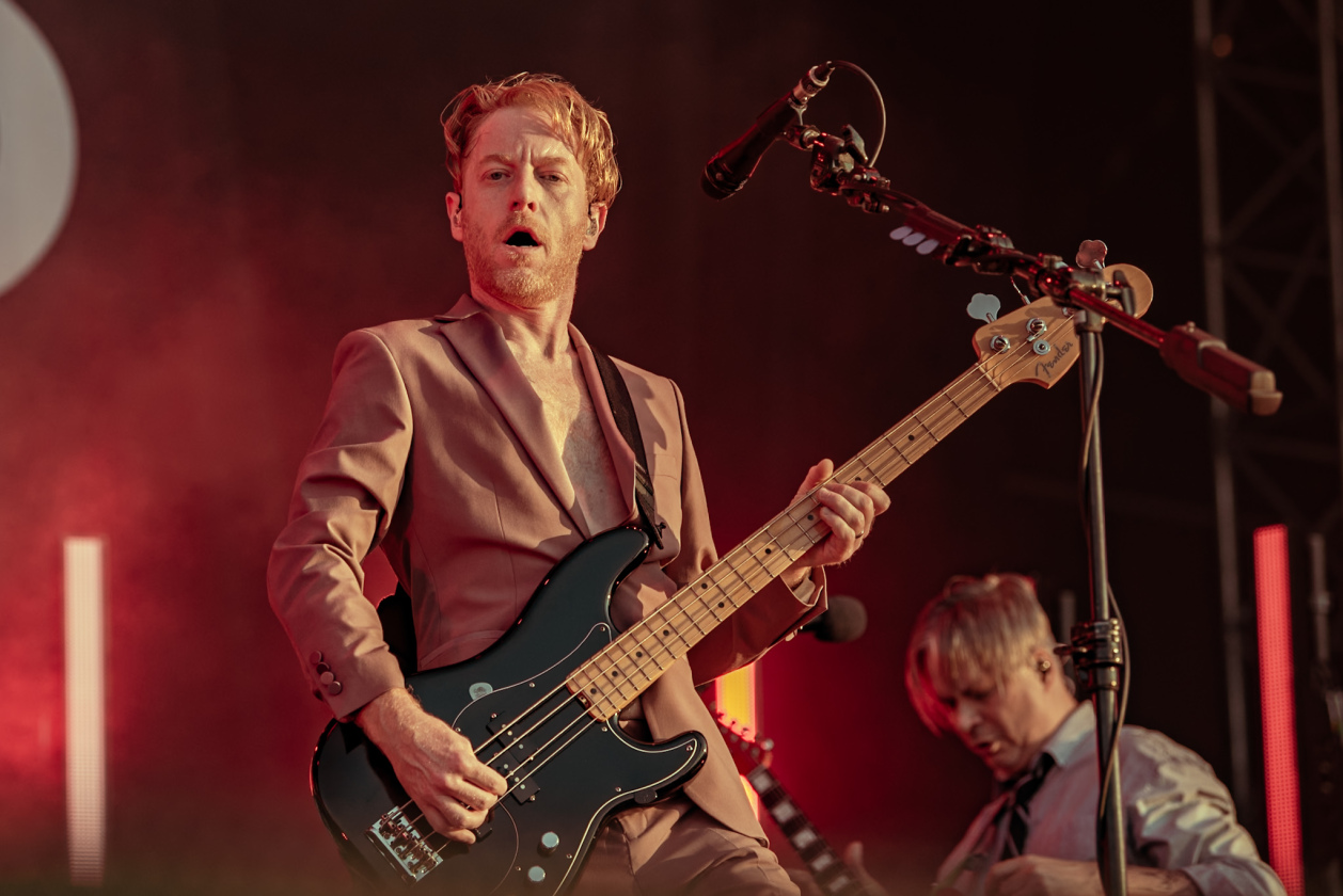 Pathos und Pogo: eines der intensivsten Sets des Festivals. – Biffy Clyro.