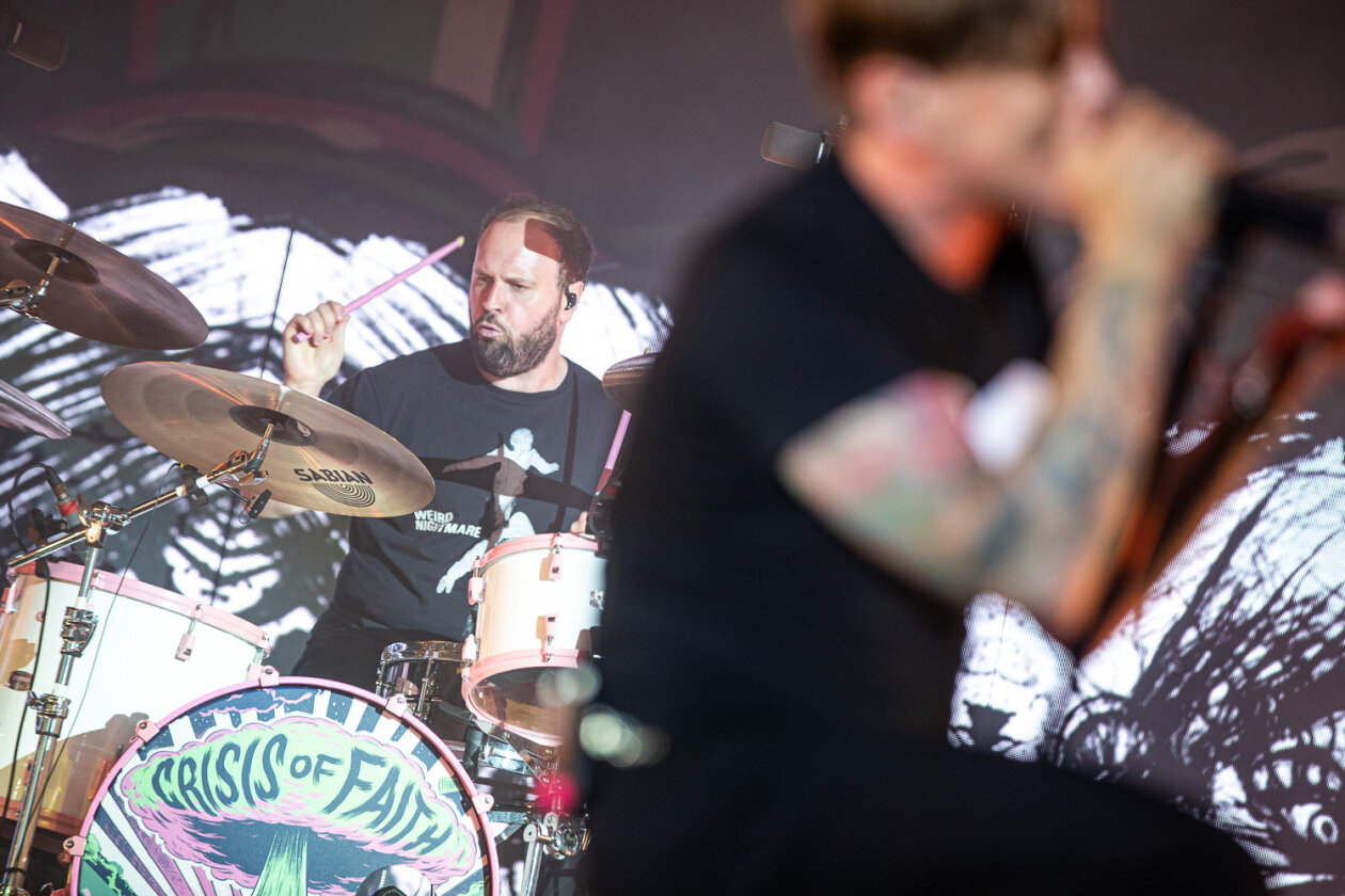 Die Kanadier waren eines der Highlights am dritten Rock- und Metal-lastigen Festivaltag. – Billy Talent.