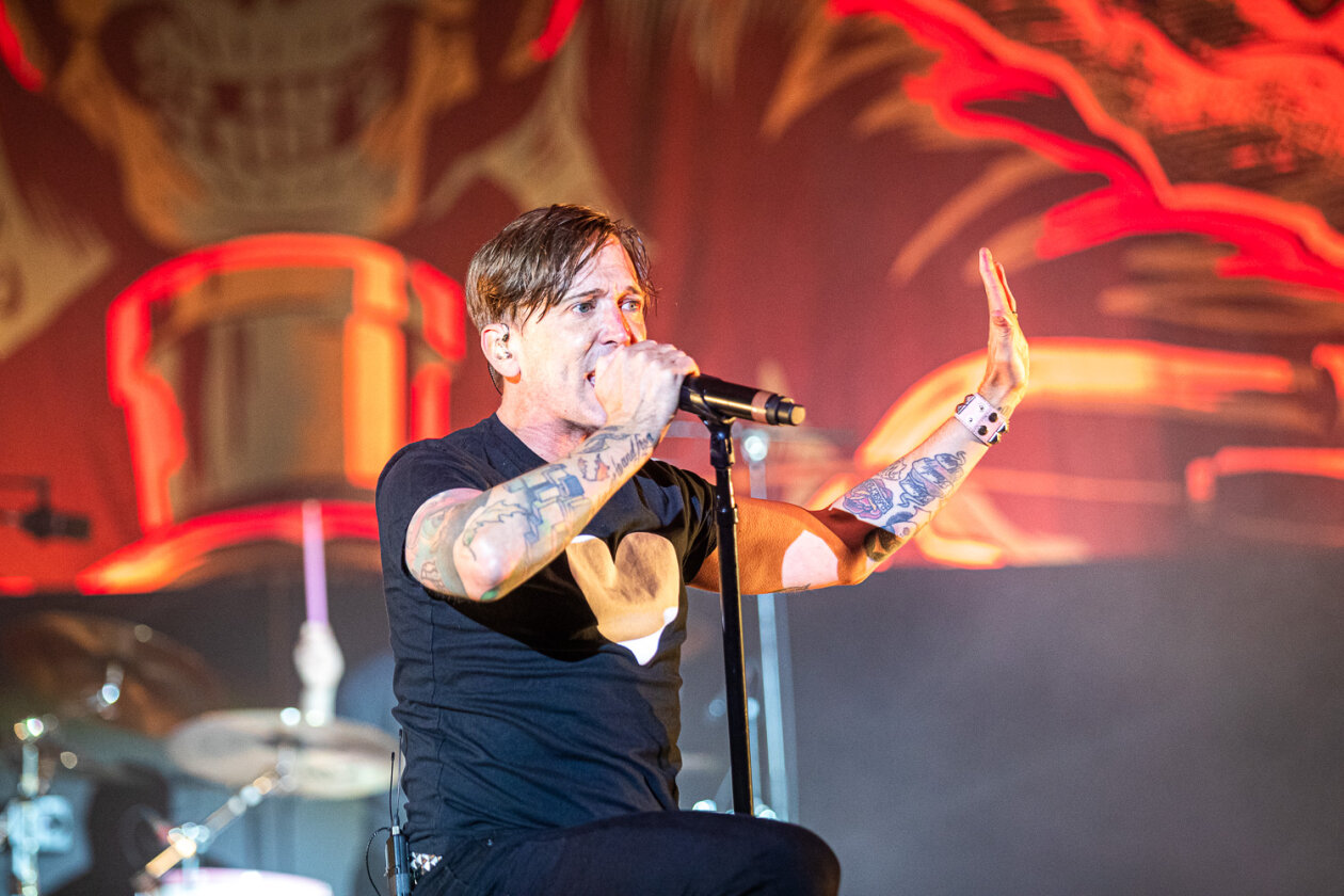 Die Kanadier waren eines der Highlights am dritten Rock- und Metal-lastigen Festivaltag. – Billy Talent.