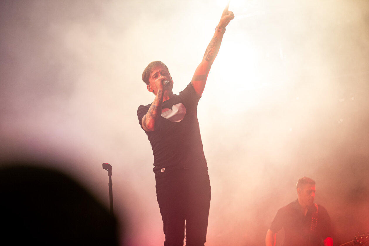 Die Kanadier waren eines der Highlights am dritten Rock- und Metal-lastigen Festivaltag. – Billy Talent.