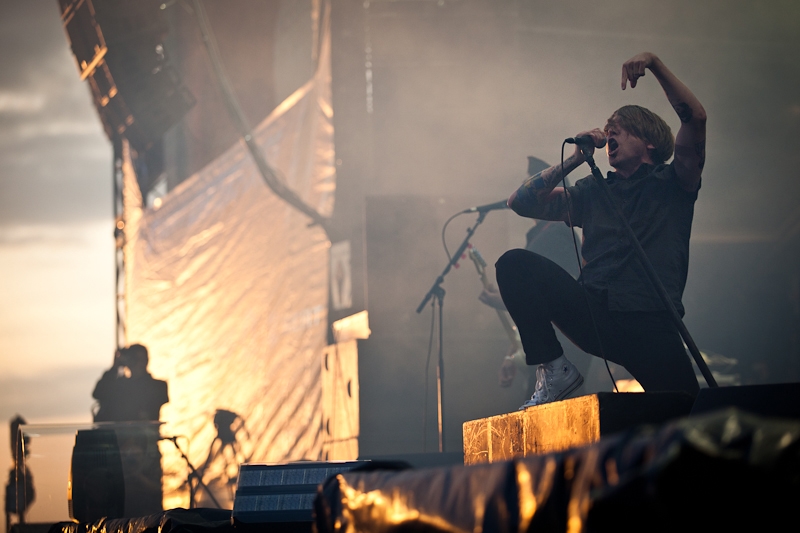 Die Kanadier kamen genau richtig zum Sonnenuntergang. – Billy Talent, RaR 2012