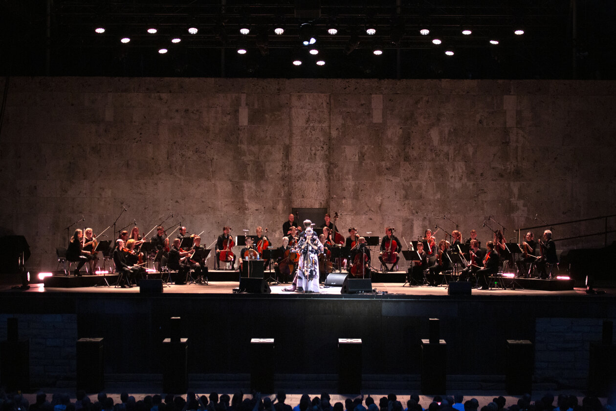 Björk – In der Waldbühne, Berlin.