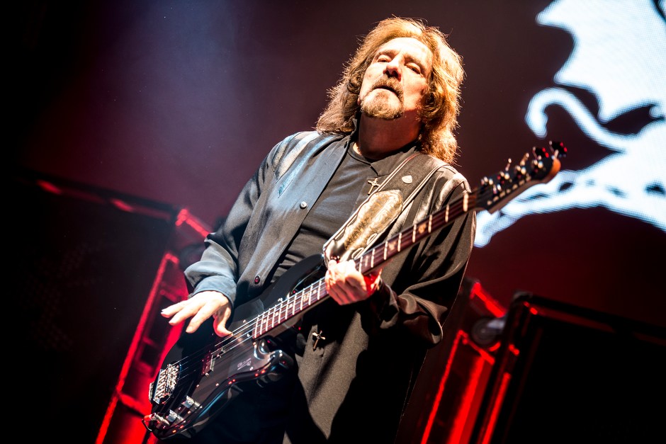 Black Sabbath – Alt-Metal in der Westfalenhalle. – Geezer Butler.