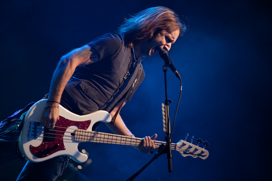 Black Stone Cherry in vollem Tageslicht. – Black Stone Cherry, Rock Am Ring 2011