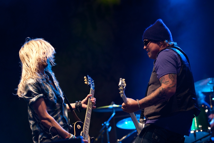 Black Stone Cherry in vollem Tageslicht. – Black Stone Cherry, Rock Am Ring 2011