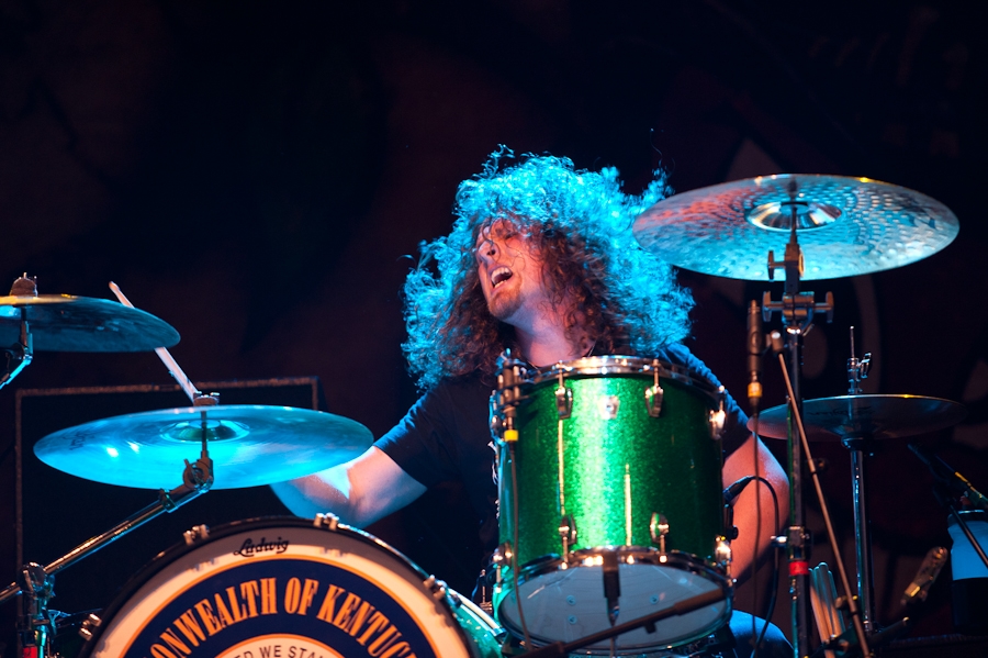 Black Stone Cherry in vollem Tageslicht. – Black Stone Cherry, Rock Am Ring 2011