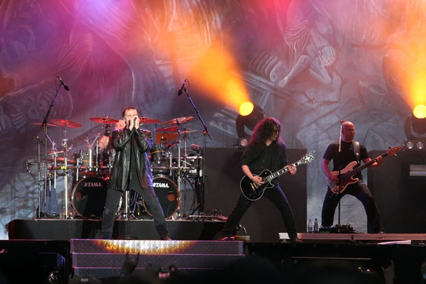 Nach 13 Jahren erneut Headliner auf dem Festival. – Blind Guardian