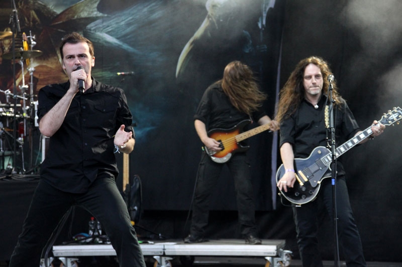 Gymnasiallehrer-Acting von Sänger Hansi. – Blind Guardian