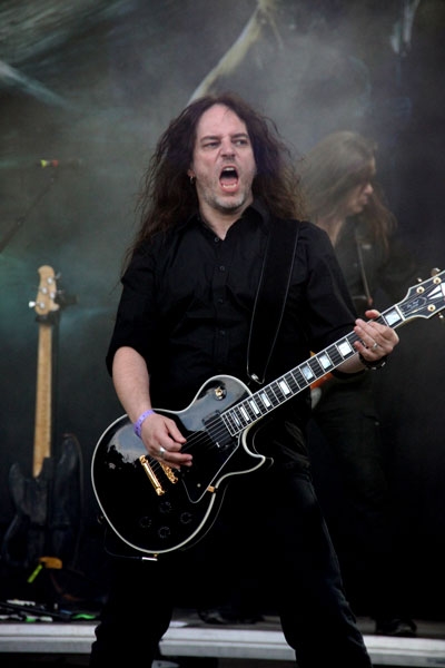 Gymnasiallehrer-Acting von Sänger Hansi. – Blind Guardian
