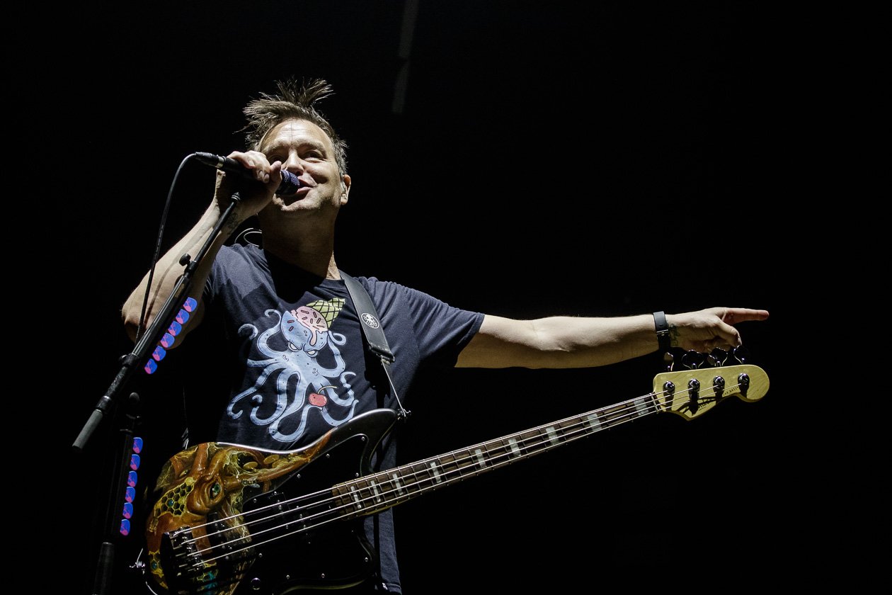 Blink 182 – Travis Barker, Mark Hoppus und Matt Skiba im Ruhrgebiet. – In Oberhausen.