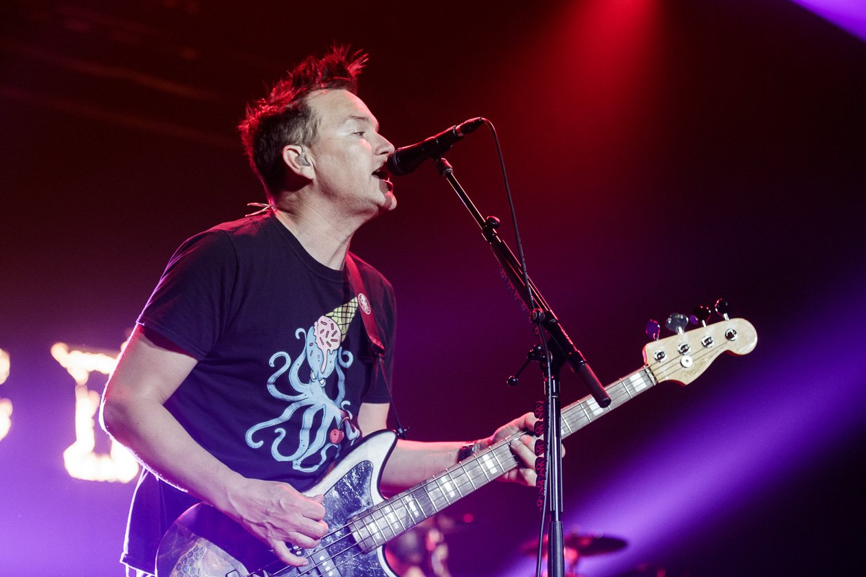 Blink 182 – Travis Barker, Mark Hoppus und Matt Skiba im Ruhrgebiet. – Mark.