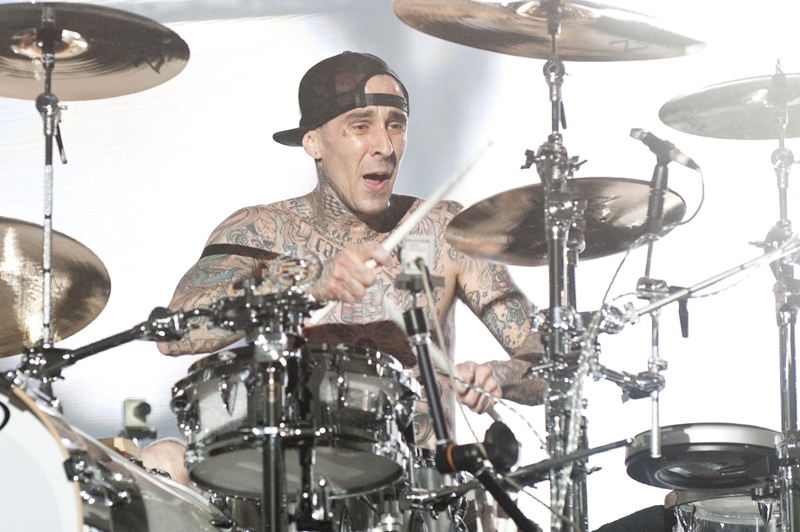Blink 182 – Comeback in alter Form, gesehen 2012 – Travis hinterm Kit.