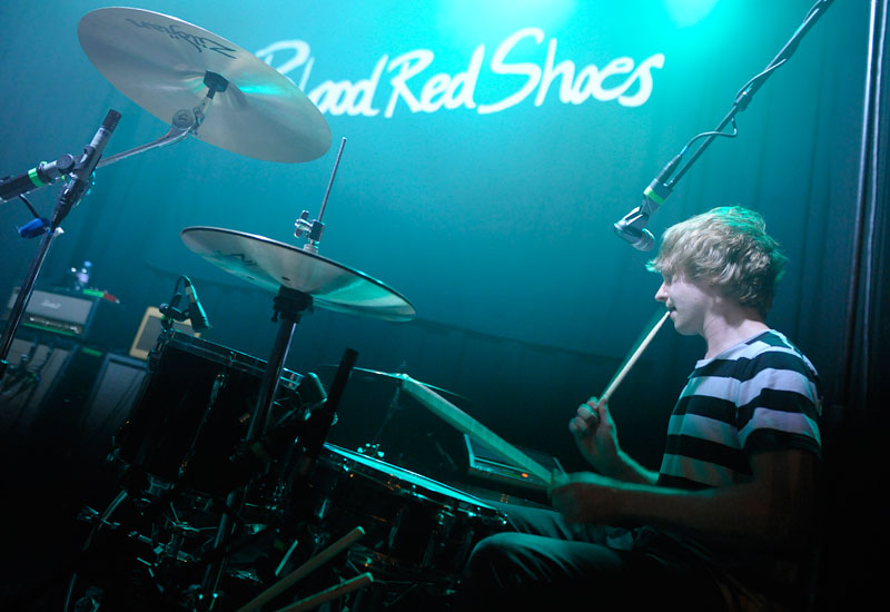 Das Alternative-Duo zu Gast im Kölner Gloria. – Blood Red Shoes live in Köln 2010
