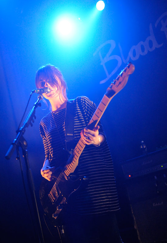 Das Alternative-Duo zu Gast im Kölner Gloria. – Blood Red Shoes live in Köln 2010