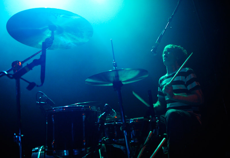 Das Alternative-Duo zu Gast im Kölner Gloria. – Blood Red Shoes live in Köln 2010