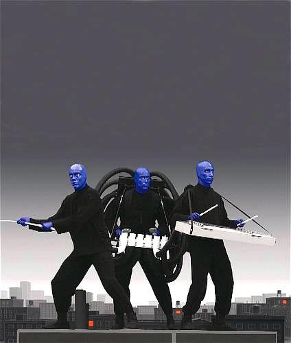 Blue Man Group – Blau blau blau blüht der Enzian. – 