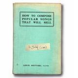 Bob Geldof - How To Compose Popular Songs That Will Sell