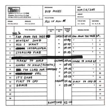 Bob Moses - All In All Artwork