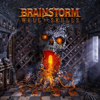 Brainstorm - Wall Of Skulls Artwork